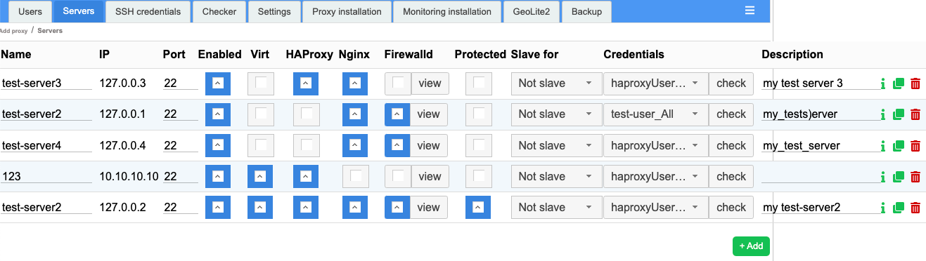 How to add a new server