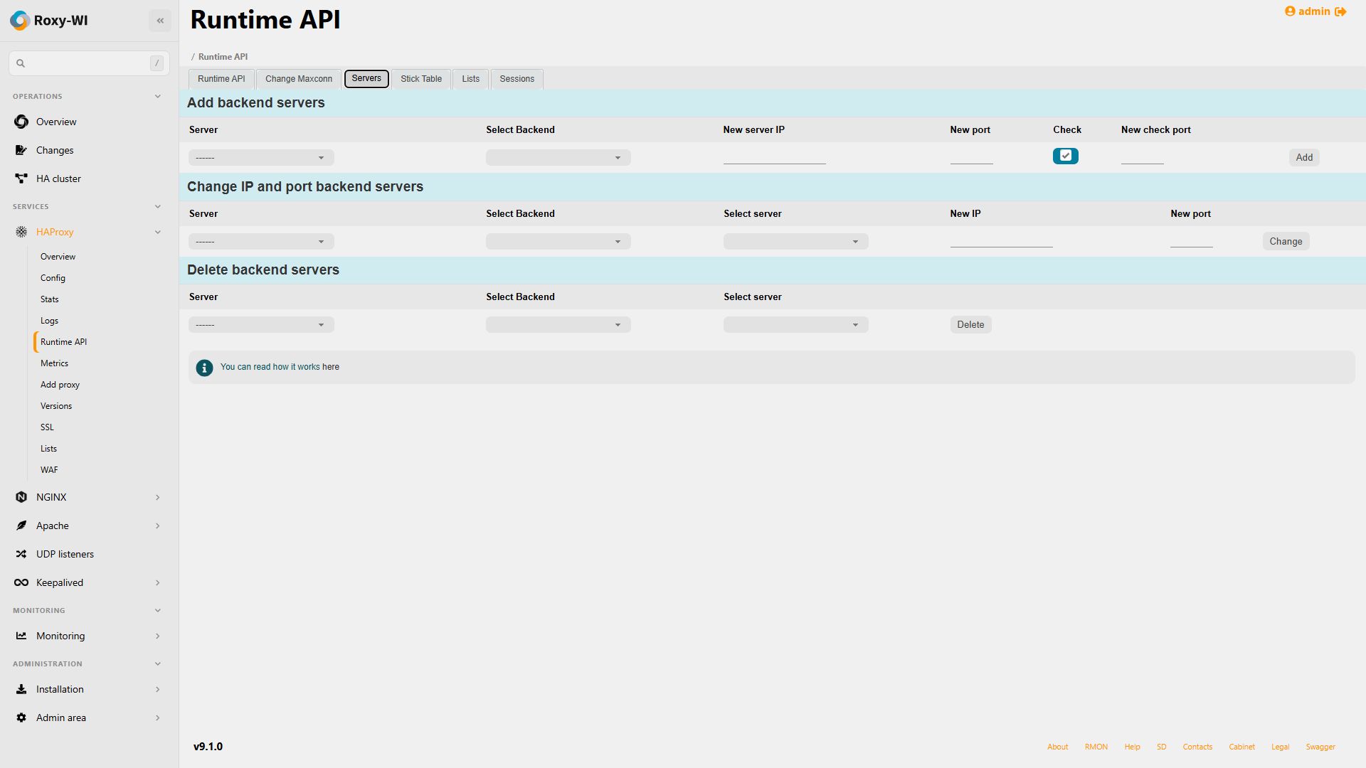 Runtime API